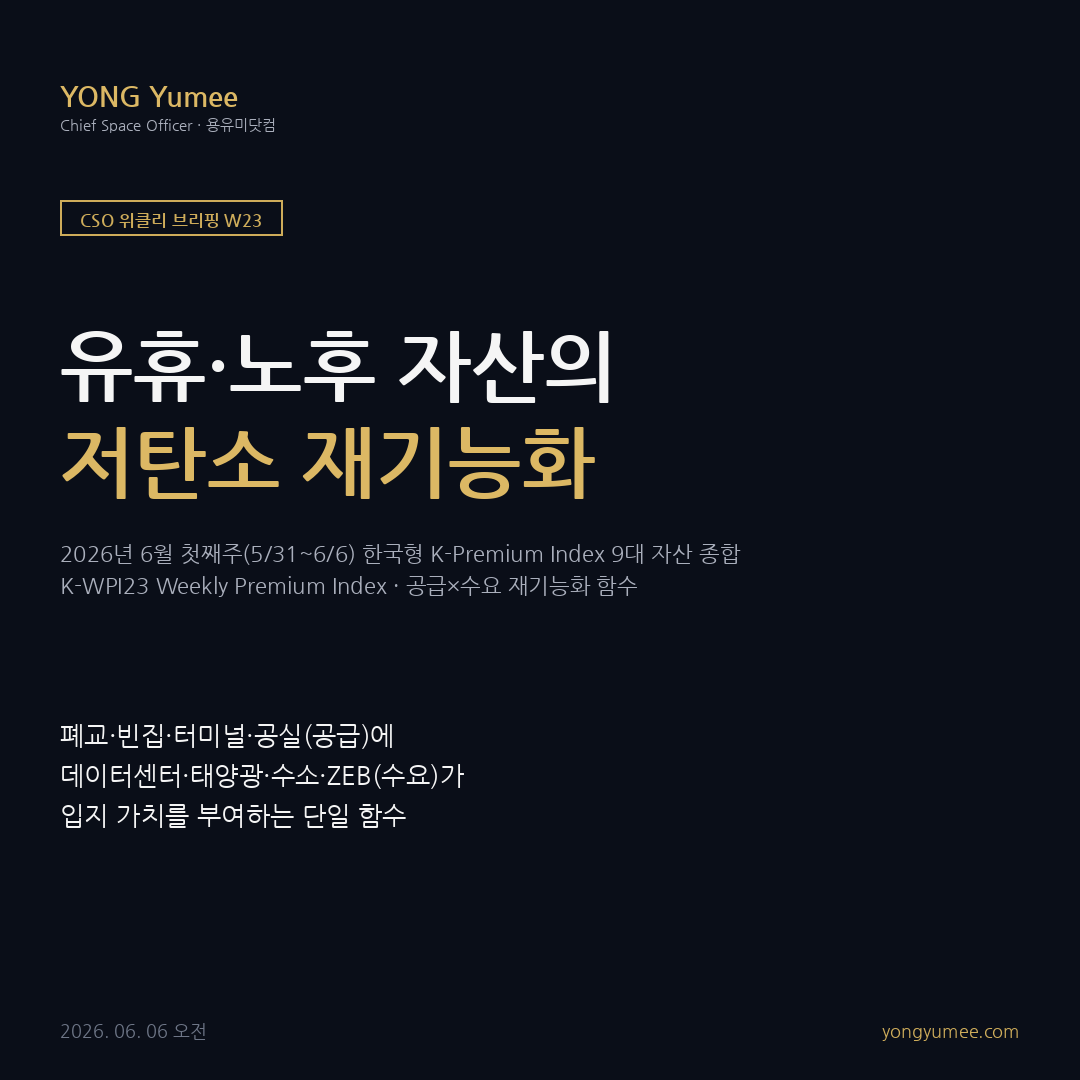 CSO 위클리 브리핑 W23 K-WPI23 종합 카드뉴스